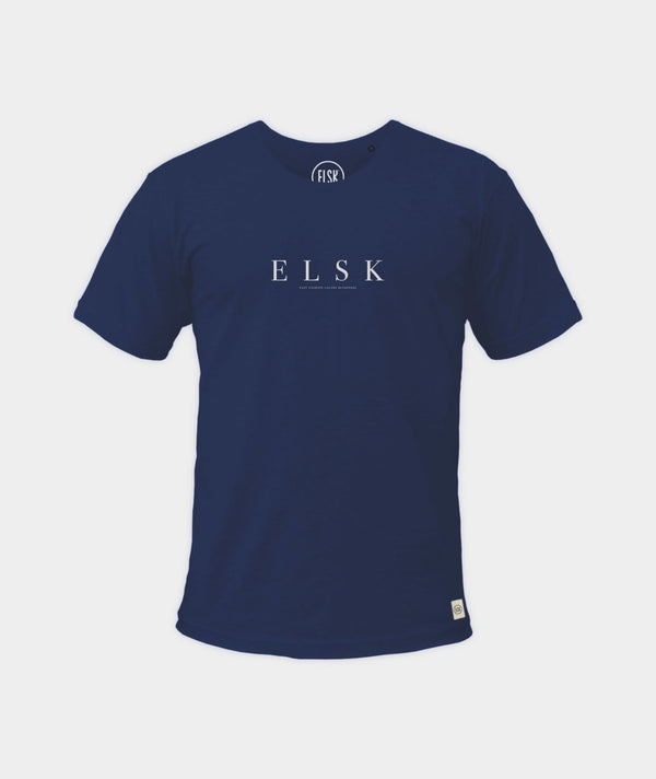 RE.ELSK 2383 | ELSK® PURE ESSENTIAL MEN'S TEE  | BLUE DEPTHS