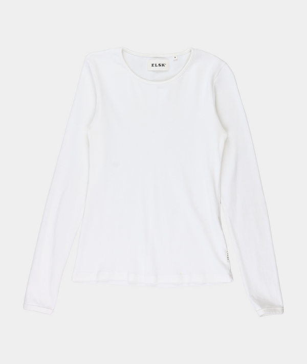 RE.ELSK SOLID RIB WOMEN'S LS T-SHIRT