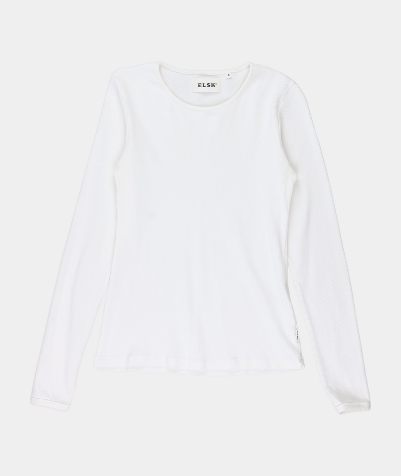 RE.ELSK SOLID RIB WOMEN'S LS T-SHIRT