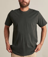 01025 | ELSK® ESSENTIAL BRUSHED T-SHIRT | PIRATE BLACK