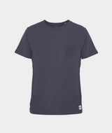 01028 | ELSK® ESSENTIAL POCKET BRUSHED T-SHIRT | DARK NAVY