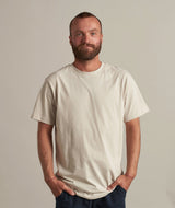 01053 | ELSK® ESSENTIAL BRUSHED MEN'S TEE | VAPOR GRAY