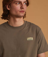 01064 | ELSK® SUNSIGN2 PCH BRUSHED MEN'S TEE  | SMOKEY OLIVE