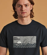 01077 | ELSK® SUNSIGN22 ESSENTIAL MEN'S TEE  | DARK NAVY