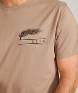 01079 | ELSK® VIND CH ESSENTIAL MEN'S TEE  | TAUPE BROWN