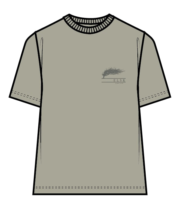 STÆRK VIND CH MEN'S BRUSHED T-SHIRT