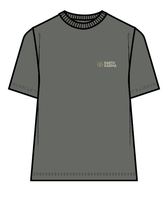 EARTH KARMA BRUSHED T-SHIRT