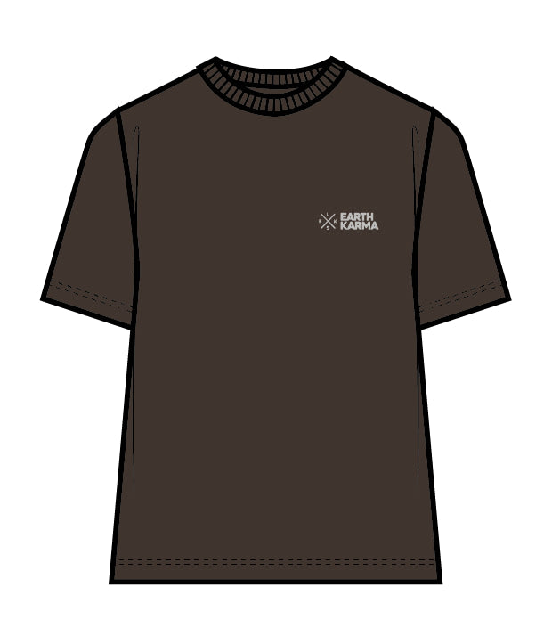 EARTH KARMA BRUSHED T-SHIRT