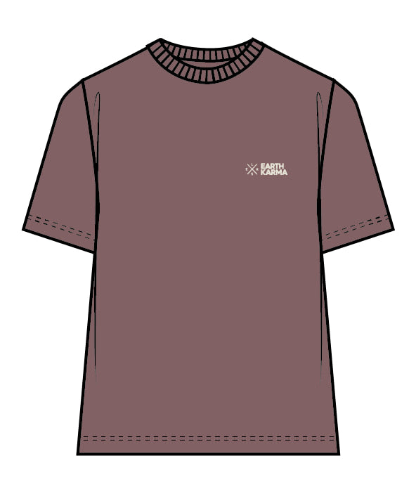 EARTH KARMA BRUSHED T-SHIRT