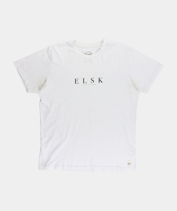RE.ELSK 2349 | ELSK® PURE  BRUSHED MEN'S TEE  | WHITE