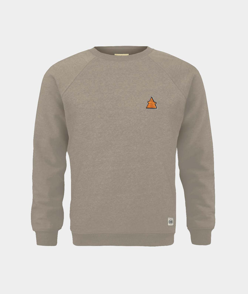 02011 | ELSK® RAY PCH TVÆRS MEN'S CREWNECK | SMOKEY OLIVE