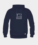 02013 | ELSK® CUBE21 CROSS MEN'S HOODIE | DARK NAVY