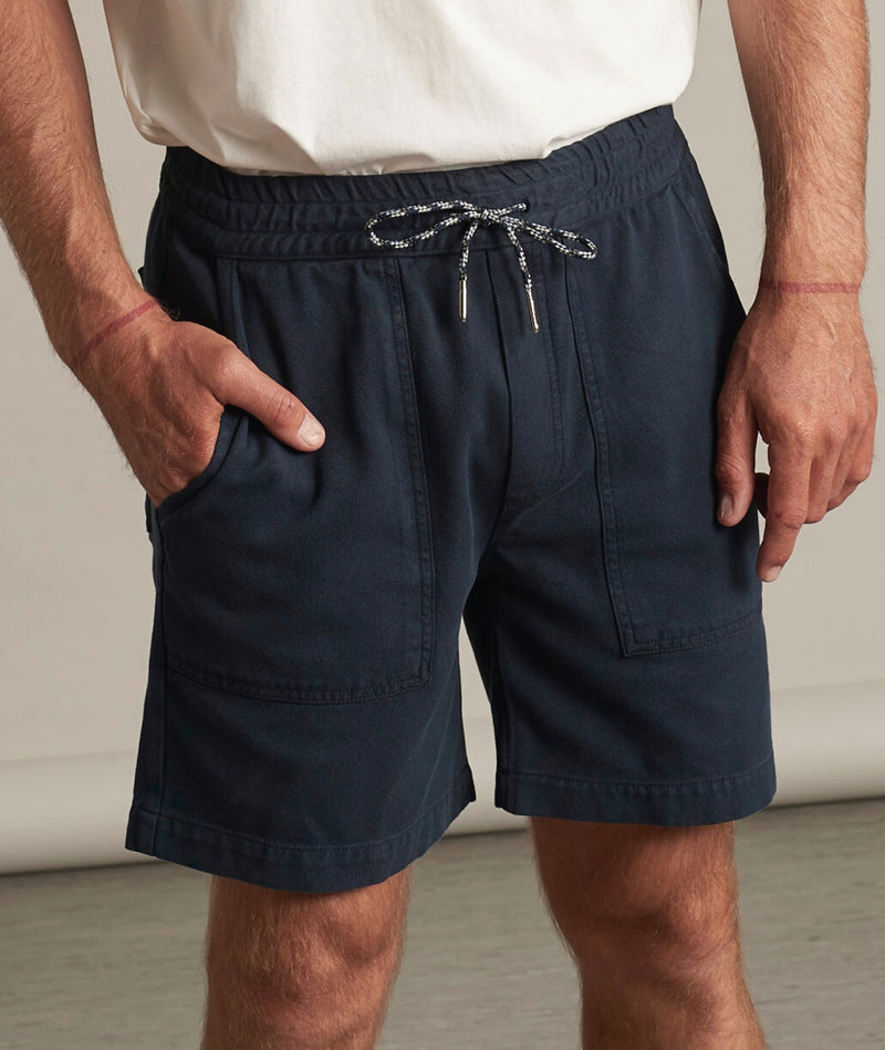 03002 | ELSK EDDIE MEN'S DRAWSTRING SHORTS | DARK NAVY