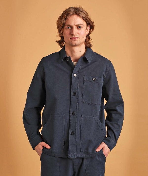 04001 | ELSK EDDIE MEN'S OVERSHIRT | DARK NAVY