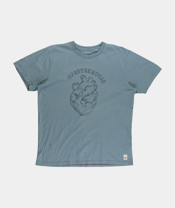 RE.ELSK MEN'S HJERTEKNUSER T-SHIRT