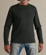 05000 | ELSK® MEN'S KNIT DOUBLE KNITTED WEAR JUMPER | DARK MOSS
