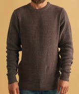 05009 | LOVE AGGER MEN'S KNIT | BROWN MULTI