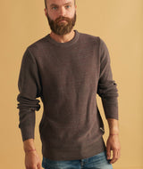 05009 | LOVE AGGER MEN'S KNIT | BROWN MULTI
