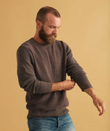 05009 | LOVE AGGER MEN'S KNIT | BROWN MULTI