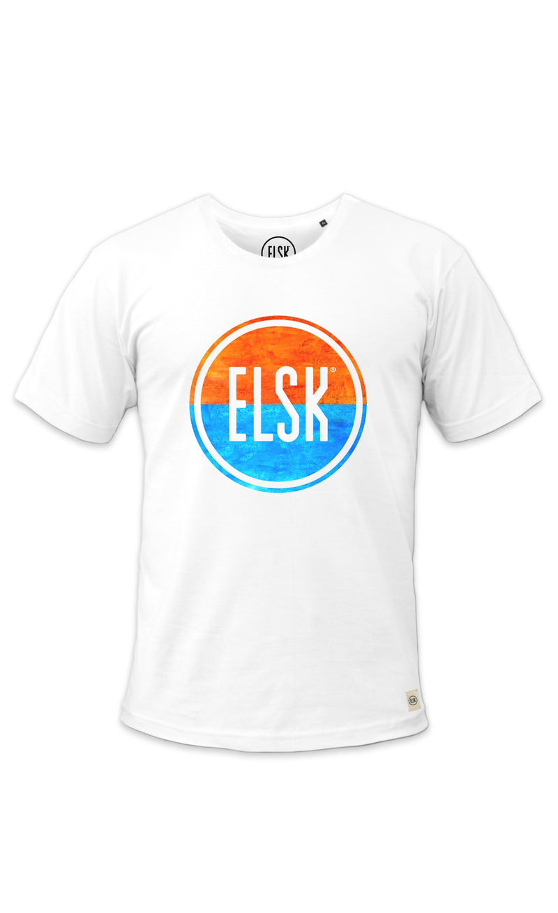 0590 | ELSK® HORIZON AT 10PM - MENS TEE | WHITE