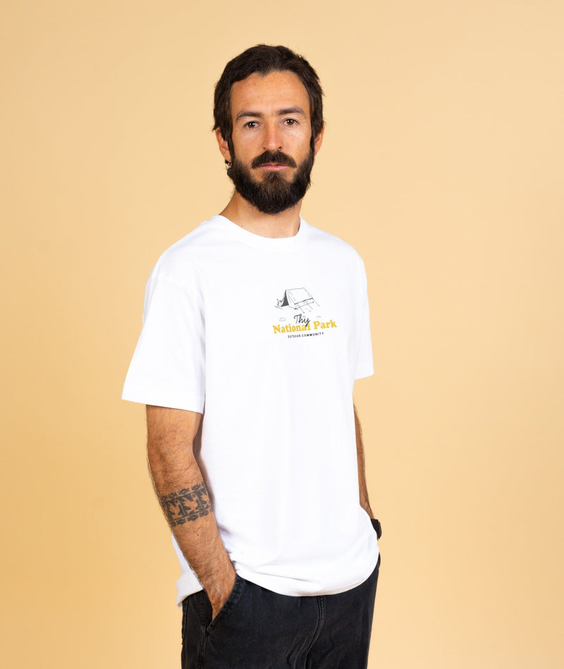 RE.ELSK NATIONAL PARK MEN'S BRUSHED T-SHIRT