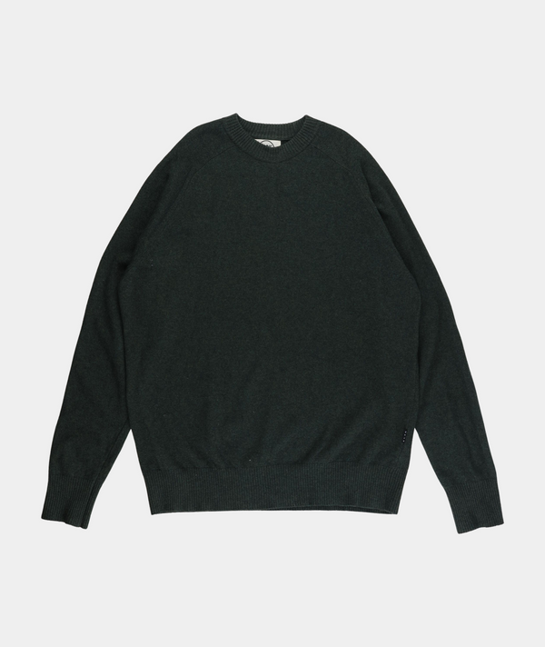RE.ELSK 05016 | ELSK DITLEV MEN'S CREWNECK KNIT | DARK MOSS