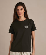 RE.ELSK 11046 | ELSK® PULS CH WOMEN'S ESSENTIAL TEE | PIRATE BLACK