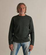 RE.ELSK 05000 | ELSK® LØNNERUP HERRE STRIK  DOUBLE KNITTED | DARK MOSS