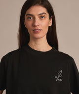 11025 | ELSK® ILDSJÆL AGNES WOMEN'S TEE | BLACK