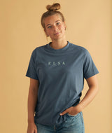 11060 | LOVE PURE AGNES WOMEN'S TEE | VINTAGE INDIGO