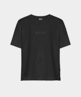 11019 | ELSK® PURE STROKE EMB THILDA TUNG TEE | BLACK