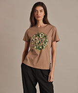 11044 | ELSK® KLITROSE WOMEN'S ESSENTIAL TEE | TAUPE BROWN