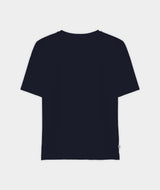 11048 | ELSK® PURE EMB THILDA HEAVY TEE | DARK NAVY