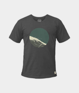 1105 | ELSK® BUNKERS MEN'S TEE | COAL GREY