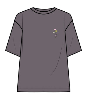 UNTAMED FLORA WOMEN'S INTERLOCK T-SHIRT