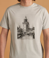 01009 | ELSK® ELECTRIC FIRE ESSENTIAL MEN'S TEE | SEA GRAY