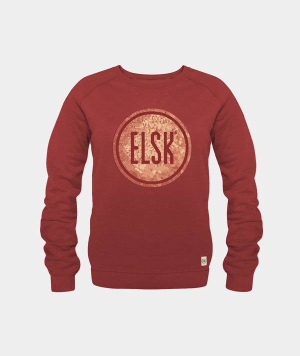 12002 | ELSK® SPLASH DAME SWEATSHIRT | RØD
