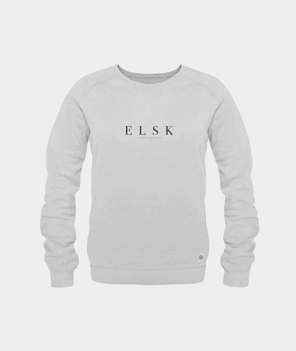 12003 | ELSK® PURE DAME SWEATSHIRT | LYS GRÅ