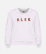 12007 | ELSK® CHENILLE EMB. ØRUM WOMEN'S SWEATSHIRT | DUSTY PINK