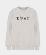 12013 | ELSK® PORSE LOGO ANNA WOMEN'S CREWNECK | SNOW MELANGE
