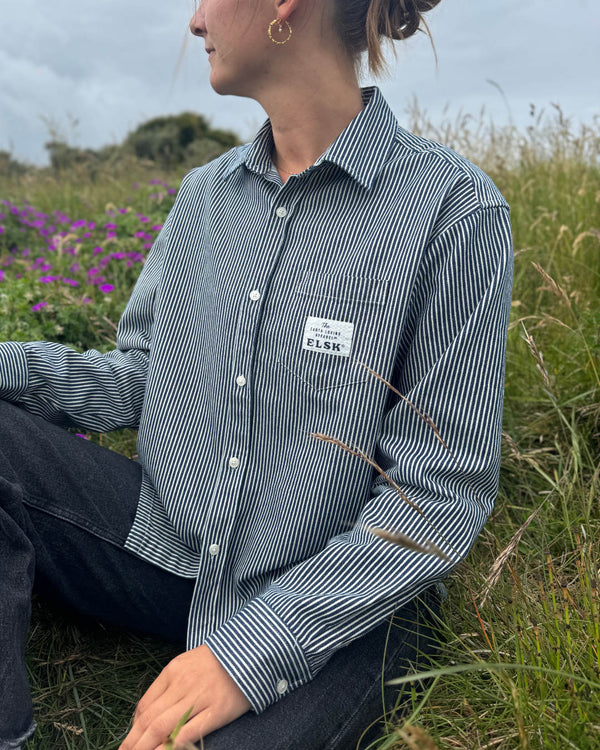 HICKORY STRIPED WOMEN'S SHIRT