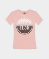 RE.ELSK 11003 | ELSK® MOONSHINE LOGO WOMEN'S TEE | DUSTY PINK