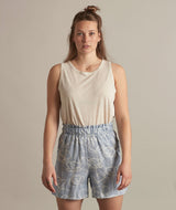 13017 | LOVE NORS WOMEN'S SHORTS IN BLUE POPPIES