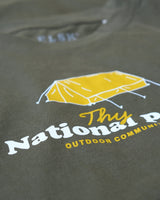 NATIONAL PARK MEN'S BRUSHED T-SHIRT