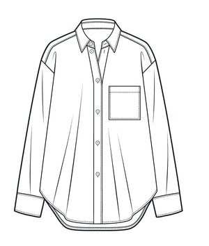 POPLIN WOMEN'S SHIRT