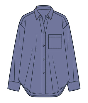 POPLIN WOMEN'S SHIRT