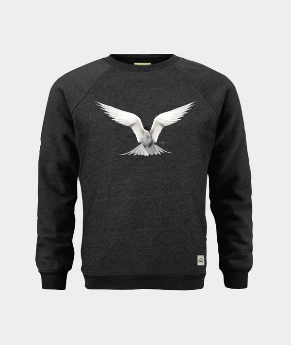 1496 | ELSK® HÆTTE MÅGE SWEATSHIRT | DARK GREY