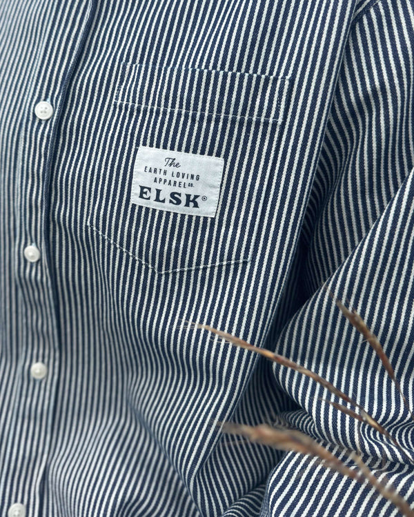 HICKORY STRIPED WOMEN'S SHIRT