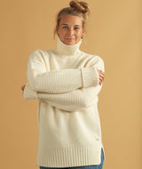 15005 | LOVE VIGGA KNIT T-NECK | OFF WHITE