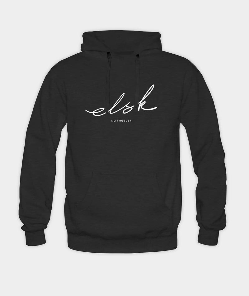 1518 | ELSK® SIGNED (K) MEN’S HOODIE | DUSTY BLACK